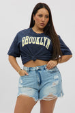 Denim Relaxed Shorts High Rise